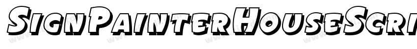 SignPainterHouseScri字体转换