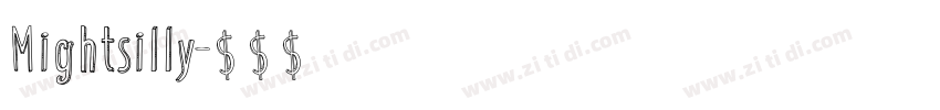Mightsilly字体转换