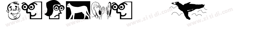 SimHei黑体字体转换