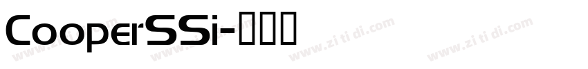 CooperSSi字体转换