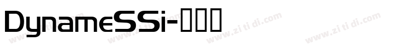 DynameSSi字体转换