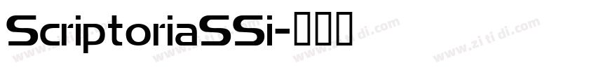 ScriptoriaSSi字体转换
