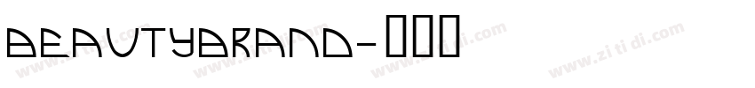 BeautyBrand字体转换