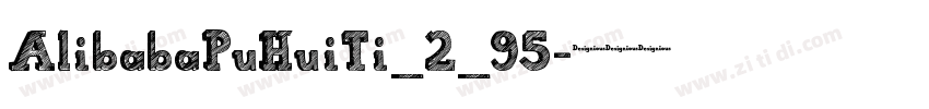 AlibabaPuHuiTi_2_95字体转换