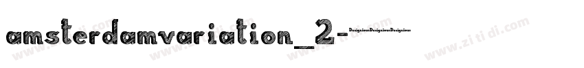 amsterdamvariation_2字体转换