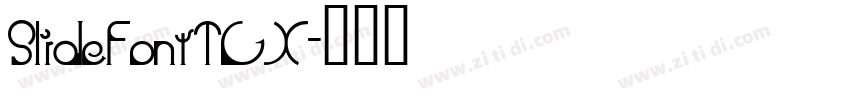 SlideFontTGX字体转换