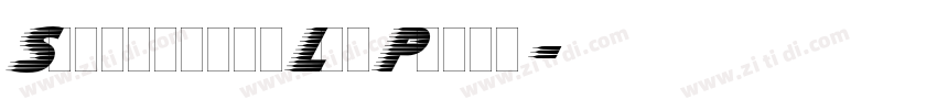 SlipstreamLetPlain字体转换