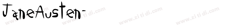 JaneAusten字体转换