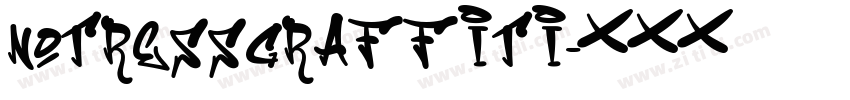 NotressGraffiti字体转换