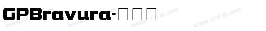 GPBravura字体转换