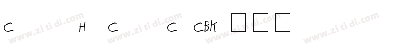 C1oudHeiChaoCuCBK字体转换