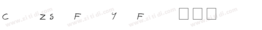 ChaoZiSheFengYunFan-字体转换