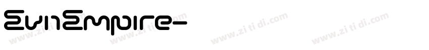 Evi1Empire字体转换