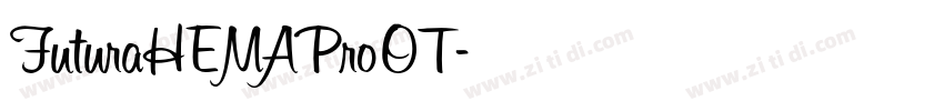 FuturaHEMAProOT字体转换