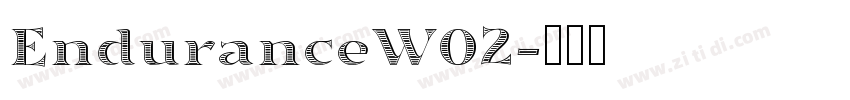 EnduranceW02字体转换