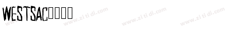 Westsac字体转换