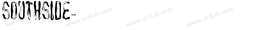 SOUTHSIDE字体转换
