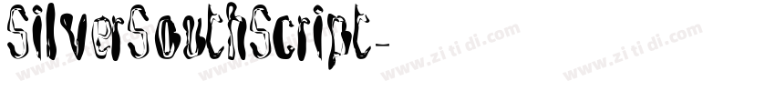 SilverSouthScript字体转换
