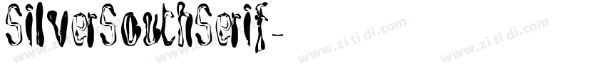 SilverSouthSerif字体转换
