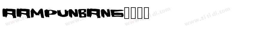 aAmpunBang字体转换