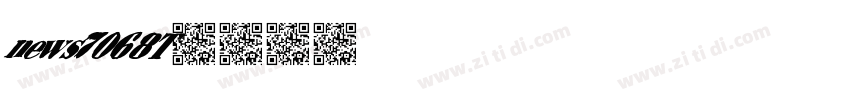 news7068T字体转换