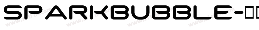 SPARKBUBBLE字体转换