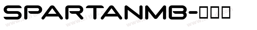 SpartanMB字体转换