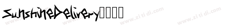 SunshineDelivery字体转换