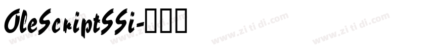 OleScriptSSi字体转换
