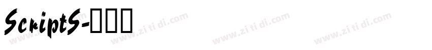 ScriptS字体转换