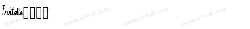Fruitella字体转换