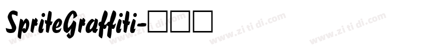 SpriteGraffiti字体转换