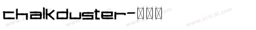 chalkduster字体转换