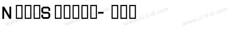 NovaSquare字体转换
