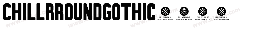ChillrRoundGothic字体转换 ChillrRoundGothic字体转换