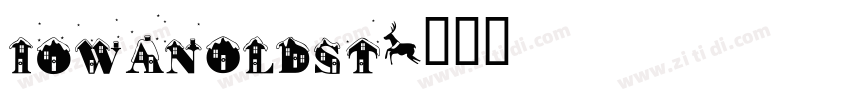 IowanOLDSt字体转换