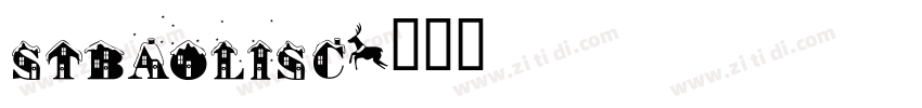 STBaoliSC字体转换