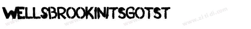 WellsbrookInitSGOTSt字体转换