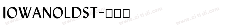 IowanOLDSt字体转换