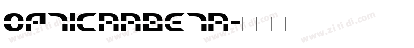 OpticaaBeta字体转换
