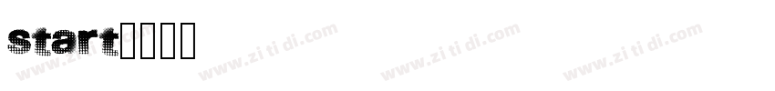 start字体转换
