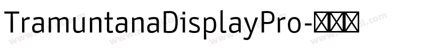 TramuntanaDisplayPro字体转换