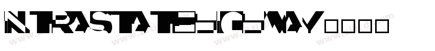 IntraStateHighway字体转换