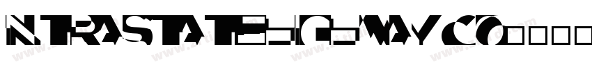 IntraStateHighwayCo字体转换