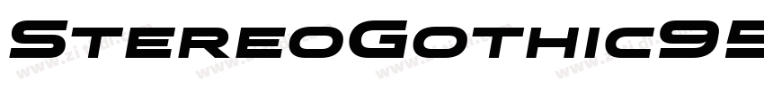 StereoGothic950字体转换 StereoGothic950字体转换