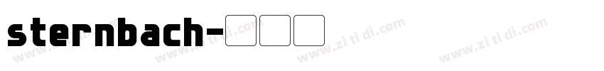 sternbach字体转换