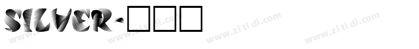 Silver字体转换