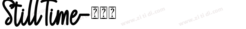 StillTime字体转换