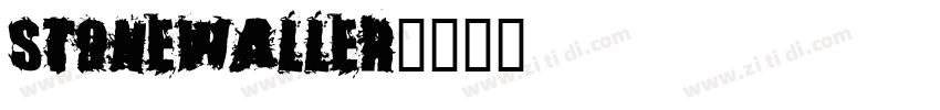 Stonewaller字体转换