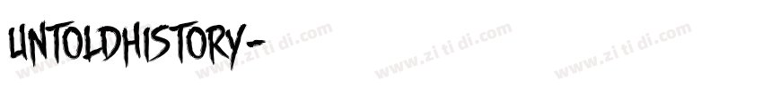 untoldhistory字体转换